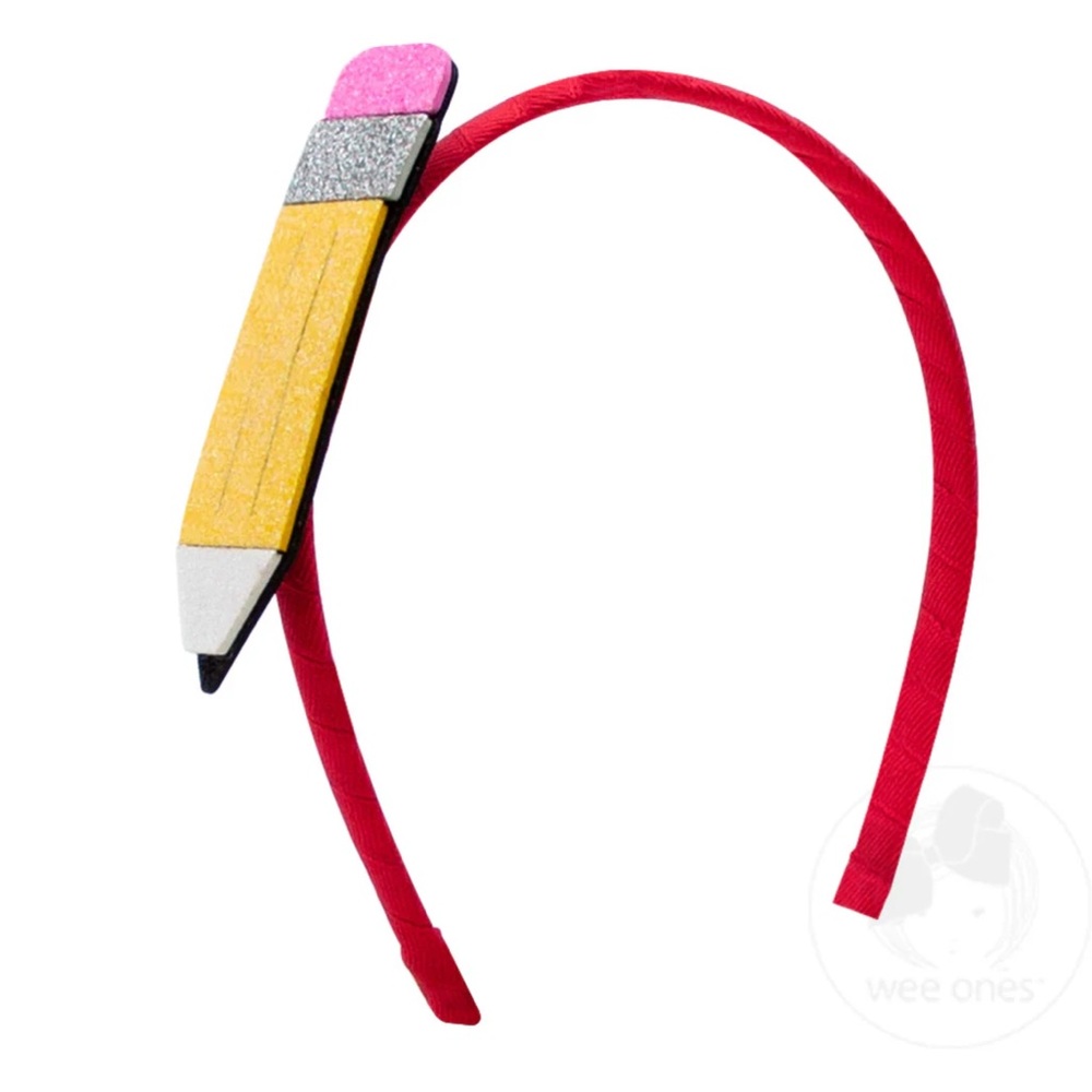 Pencil back to school headband EUC